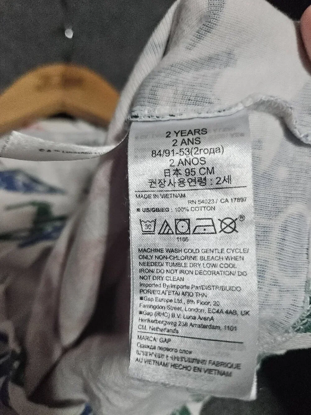 Star Wars Pajama Top